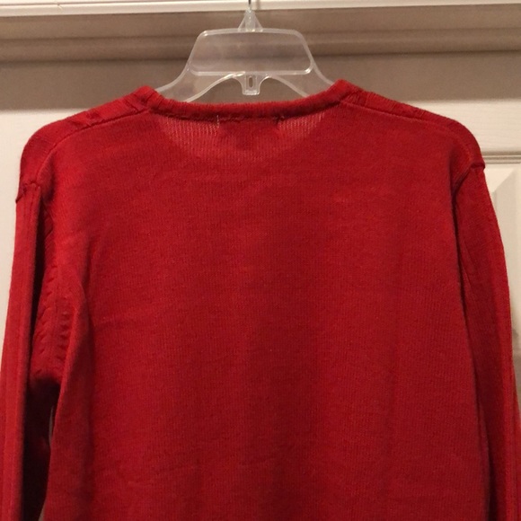 Red Button Up Women’s Turtle Bay Sweater - M - Picture 6 of 6
